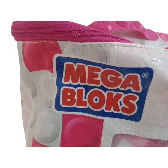 First Builders Mega Bloks 64 Pieces Big Building Bag Multicolor Ages 1-5 2012 - Picture 5 of 6